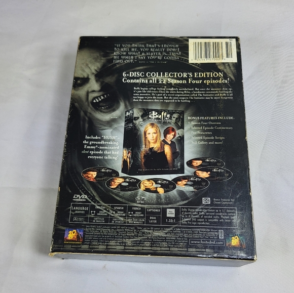 Buffy the Vampire Slayer Complete Fourth Season DVD Box Set TV Series - Picture 10 of 14